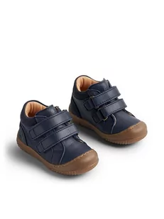Wheat Skórzane buty "Ivalo" w kolorze granatowym do nauki chodzenia - Buciki dla niemowląt - miniaturka - grafika 1