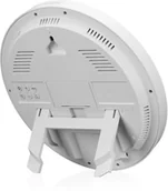 Zegary - KIENZLE DCF Radio-Control.Wall Clock w.Room Tep.Display white - miniaturka - grafika 1