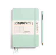 Notesy i bloczki - Notatnik Leuchtturm1917 Paperback B6+, Twarda Oprawa, Kropki, Mint Green - miniaturka - grafika 1