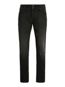 Spodnie męskie - Jack & Jones Dżinsy "Mike" w kolorze czarnym - miniaturka - grafika 1