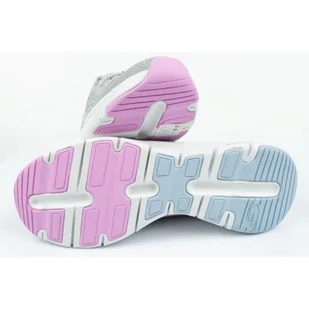 Buty Skechers Arch Fit W (kolor Szary/Srebrny, rozmiar 37.5) - Buty sportowe damskie - miniaturka - grafika 7