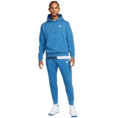 Spodnie damskie - Spodnie męskie Nike NSW Club Jogger FT niebieskie BV2679 407-XL - miniaturka - grafika 1