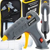 Pistolety do klejenia - PISTOLET DO KLEJU NA GORĄCO DO KLEJENIA 200C +60 WKŁADÓW 7MM ETUI KLEJARKA - miniaturka - grafika 1