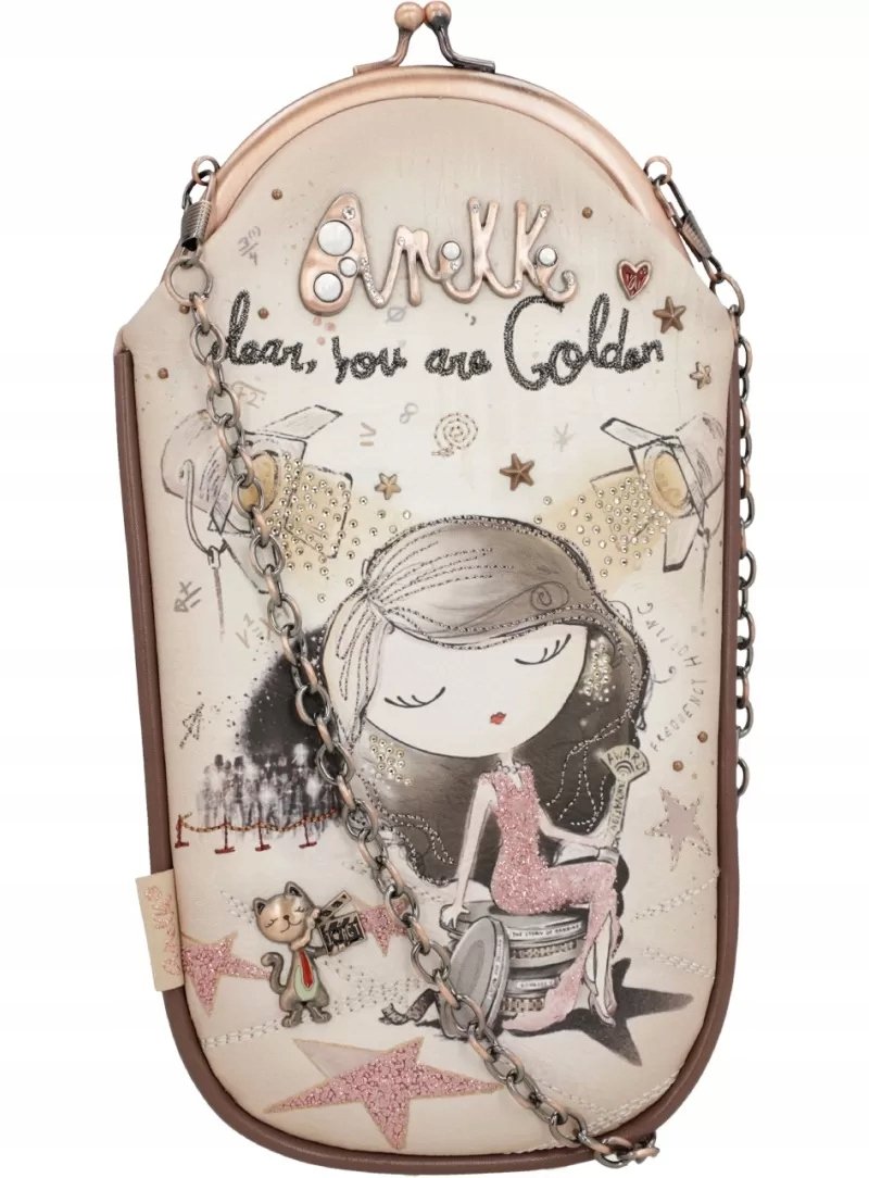 A315 Anekke torebka listonoszka na łańcuszku etui okulary Hollywood Passion