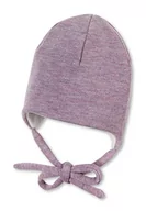 Czapki damskie - Sterntaler czapka z daszkiem Melange, czapka dziewczęca, fioletowy, liliowy, liliowy - miniaturka - grafika 1
