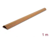 Maskownice do kabli - DeLOCK 20731 organizator na kable Podłoga Kanał kablowy Brązowy 1 szt. - miniaturka - grafika 1