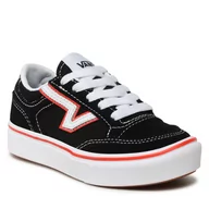 Trampki damskie - Vans Tenisówki Lowland Cc VN0A5KRMBAX1 (Suede/Canvas) Black/Oran - miniaturka - grafika 1