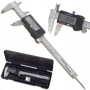 Suwmiarka Elektroniczna Cyfrowa L150 Lcd Metalowa - Suwmiarki i mikrometry Suwmiarka Elektroniczna Cyfrowa L150 Lcd Metalowa - Suwmiarki i mikrometry - miniaturka - grafika 1