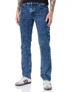 Spodenki męskie - BOSS Męskie spodnie jeansowe Maine Bc-l, Navy412, 30W / 34L - grafika 1