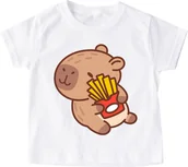 Koszulki dla dziewczynek - Koszulka z kapibarą - wzór kapibara5 - miniaturka - grafika 1