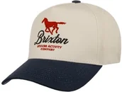 Czapki i chusty sportowe męskie - Leisure Activity Snapback by Brixton, biały, One Size - miniaturka - grafika 1