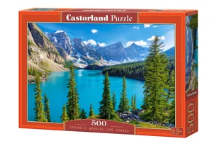 Puzzle 500 Spring at Moraine Lake, Canada CASTOR - Castorland - Puzzle - miniaturka - grafika 1