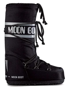 Moon Boot Botki zimowe ''Nylon'' w kolorze czarnym - Botki damskie - miniaturka - grafika 1