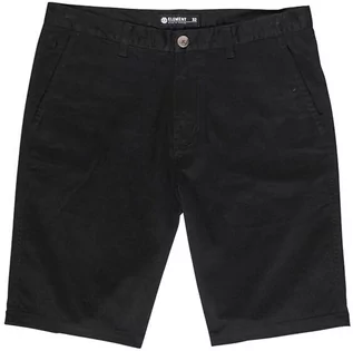 Spodnie i spodenki dla chłopców - Element HOWLAND CLASSIC FLINT BLACK męskie spodenki lniane - 36 - grafika 1
