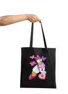 Torby i wózki na zakupy - Torba Shopper Materiałowa Na Ramię Prezent Daisy Minnie Miki Różne Wzory - miniaturka - grafika 1