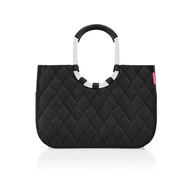 Torby i wózki na zakupy - Torba loopshopper l, rhombus black ROR7059 - miniaturka - grafika 1