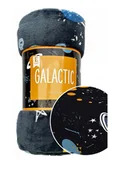 Koce - Koc z mikrofibry 150x200 Galactic kosmos planety - miniaturka - grafika 1