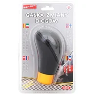 Akcesoria motoryzacyjne - Gałka zmiany biegów skóra silver - miniaturka - grafika 1