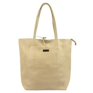 Torebki damskie - Skórzana damska shopperbag z kieszenią MiaMore - miniaturka - grafika 1