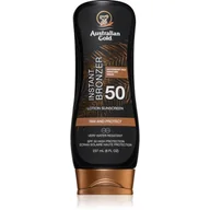 Zestawy kosmetyków damskich - Australian Gold Australian Gold SPF 50 Lotion Bronzer and Coconut Lip Balm SPF30 | Zestaw do opalania balsam do opalania z bronzerem 237ml + kokosowa pomadka ochronna 4.2g - miniaturka - grafika 1