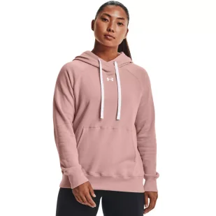 Bluza damska Under Armour Rival Fleece HB Hoodie - Bluzy sportowe damskie - miniaturka - grafika 1