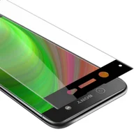 Szkła hartowane na telefon - Szkło Hartowane Do Sony Xperia XA ULTRA w PRZEZROCZYSTY Z CZARNYM Folia pancerna Ochronny Tempered Glass Cadorabo - miniaturka - grafika 1