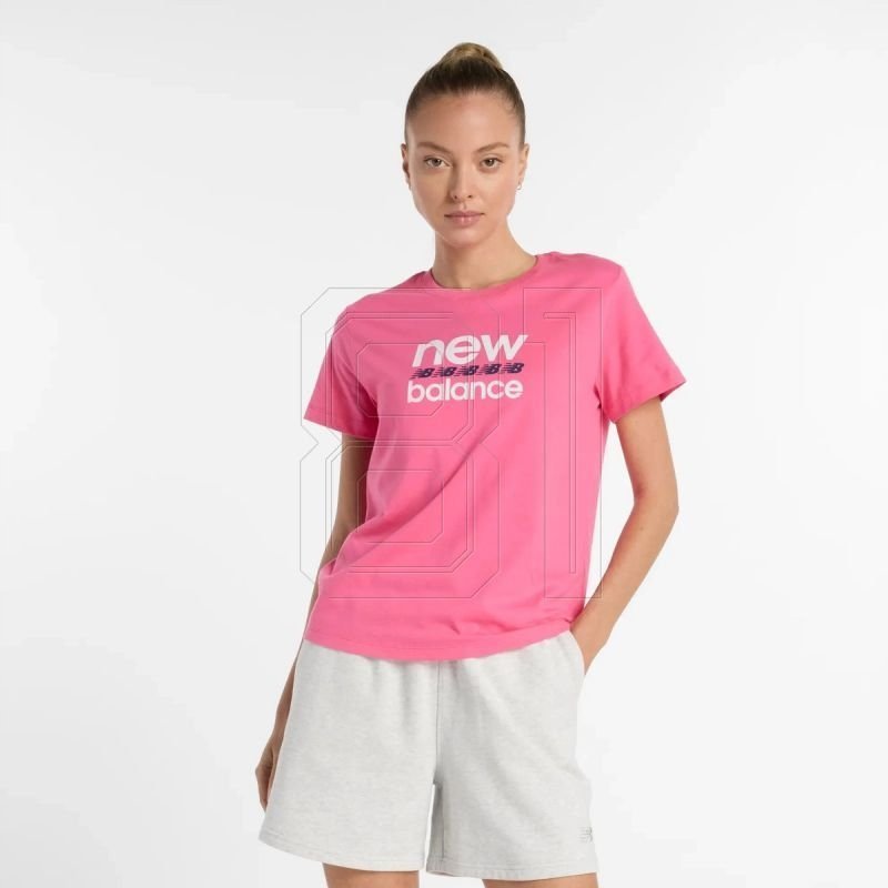 Koszulka New Balance Sport Graphic T-Shirt W WT51540DAB M