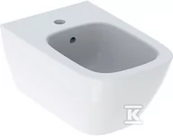 Bidety - Bidet wiszący Smyle Square B35 cm, H26 cm, T54 cm, z przelewem, z otworem na baterię - miniaturka - grafika 1