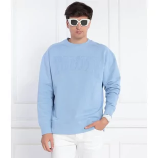 Tommy Jeans Bluza NEW VRSTY ACID | Relaxed fit - Bluzy męskie - miniaturka - grafika 1
