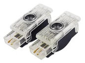 Akcesoria tuningowe - Led Logo Projektor do Mercedes Klasa C Clk Slk Slr W203 R171 R199 W209 - miniaturka - grafika 1