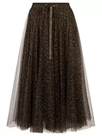 Spódnice - APART Fashion Spódnica damska, Zielony-wielokolorowy, 38 - miniaturka - grafika 1