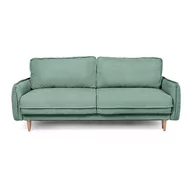 Sofy i kanapy - Zielona rozkładana sofa z materiału bouclé 215 cm Patti – Bonami Selection - miniaturka - grafika 1