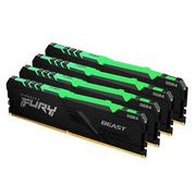 Pamięci RAM - Kingston Fury Beast RGB DDR4 64 GB 3200MHz CL16 KF432C16BBAK4/64 KF432C16BBAK4/64 - miniaturka - grafika 1