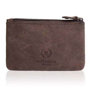 Brązowe Skórzane Etui Na Klucze Paolo Peruzzi T-51-Br - Etui na klucze - miniaturka - grafika 1
