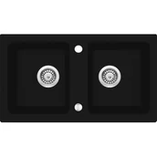 Zlewozmywaki - Deante Zlewozmywak Zorba ZQZ N203 Nero - miniaturka - grafika 1