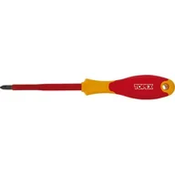 Śrubokręty - Topex wkrętak krzyżowy, izolowany, Pz1x80mm, 1000V, , 39D479 - miniaturka - grafika 1