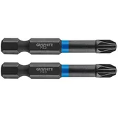 Narzędzia warsztatowe - Topex Grupa sp. z o.o. S.K. Bity udarowe PZ3x50mm 2szt. 56H523 - miniaturka - grafika 1