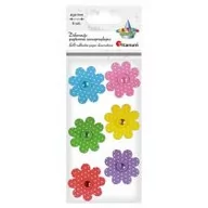 Zabawki kreatywne - Dekoracje samoprzylepne 3D kwiaty mix 7szt - Titanum - miniaturka - grafika 1