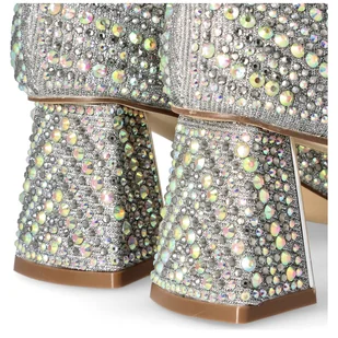 Czółenka z cyrkoniami - MENBUR 24382 SREBRNE - Czółenka - miniaturka - grafika 10