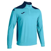 Bluzy męskie - Joma Męska bluza treningowa Championship Vi, granatowa, fluorescencyjna, turkusowa, L EU, Navy Fluor turkusowy - miniaturka - grafika 1