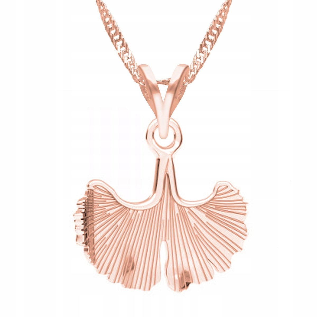 Naszyjnik Pozłacany Liść Listek Natura Gałązka Roślina Drzewo SREBRO 925