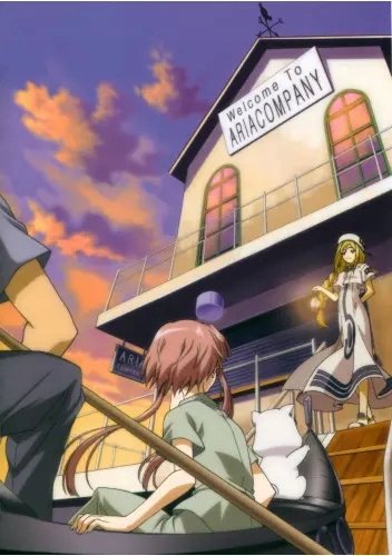 Plakat Aria The Animation aria_048 A1+ (custom)