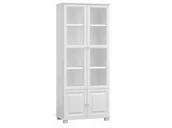 Witryny - Witryna drewniana nr4 biała - miniaturka - grafika 1