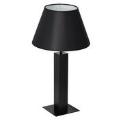 Lampy stojące - Luminex Table lamps 3611 Lampa stołowa lampka 1X60W E27 czarny/biały - miniaturka - grafika 1