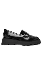 Półbuty damskie - DKNY Loafersy Sahana K4501466 Czarny - miniaturka - grafika 1