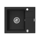 Zlewozmywaki - Zlewozmywak granitowy Senar mini Pyramis - miniaturka - grafika 1