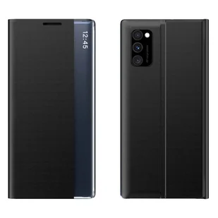 New Sleep Case pokrowiec etui z klapką z funkcją podstawki Xiaomi Redmi Note 11 Pro+ 5G (China) / 11 Pro 5G (China) / Mi11i HyperCharge / Poco X4 NFC 5G czarny - Etui i futerały do telefonów - miniaturka - grafika 1