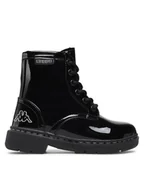 Buty dla dziewczynek - Kappa Trapery 260841K Czarny - miniaturka - grafika 1