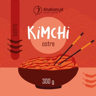 Kimchi ostre 300g - Zdrowa żywność - miniaturka - grafika 1