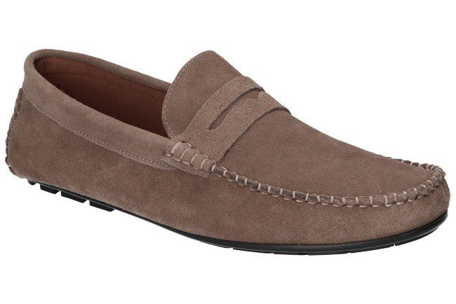 AMERICAN CLUB CY117 MODNE ELEGANCKIE ORYGINALNE SKÓRZANE MOKASYNY PÓŁBUTY BUTY MĘSKIE 43
